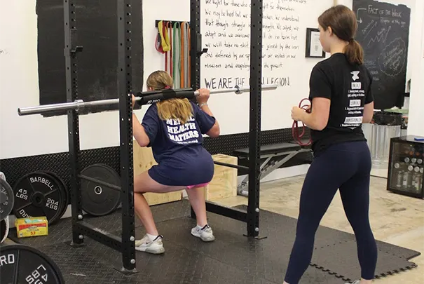 Jr Legionnaire teen class at Iron Legion Strength - Scarborough