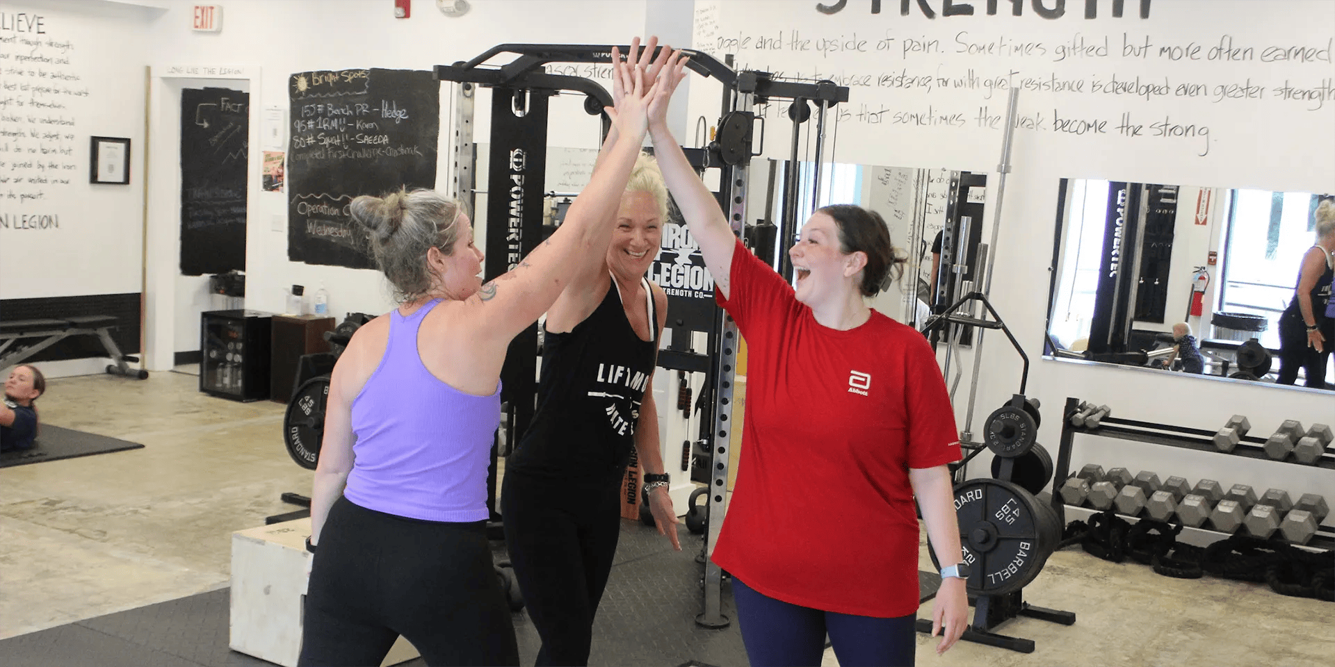 Women training at Iron Legion Scarborough