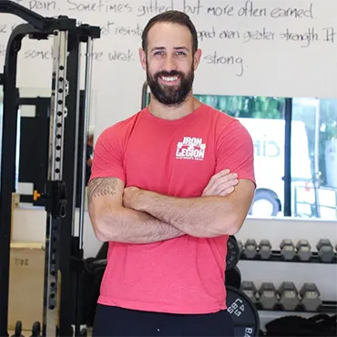 Andrew Herman owner of Iron Legion Scarborough